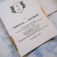 Invitație de nuntă – Amelia & George